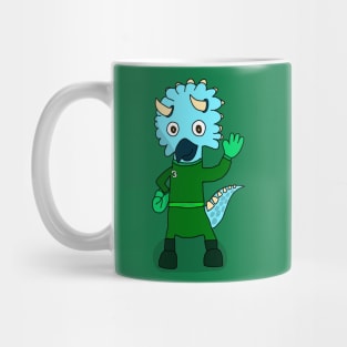 NASCAR Triceratops Mug